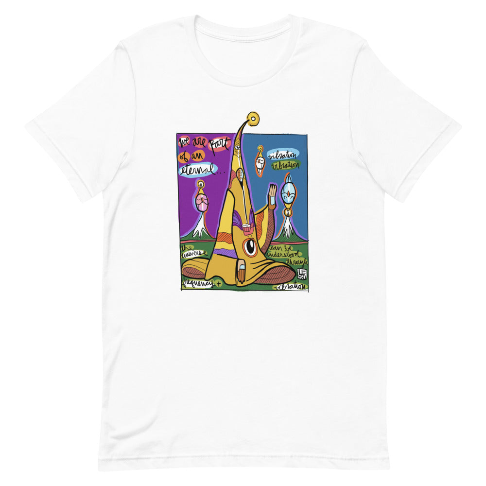 We are Part of an Eternal Vibration - Lebo Short-Sleeve Unisex T-Shirt